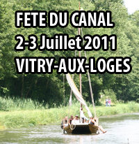 F�te du canal les 2 et 3 juillet � Vitry-aux-Loges